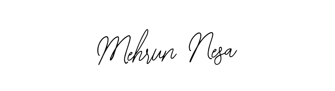 Once you've used our free online signature maker to create your best signature Bearetta-2O07w style, it's time to enjoy all of the benefits that Mehrun Nesa name signing documents. Mehrun Nesa signature style 12 images and pictures png
