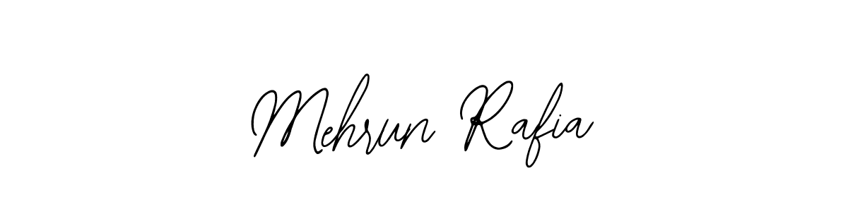 It looks lik you need a new signature style for name Mehrun Rafia. Design unique handwritten (Bearetta-2O07w) signature with our free signature maker in just a few clicks. Mehrun Rafia signature style 12 images and pictures png