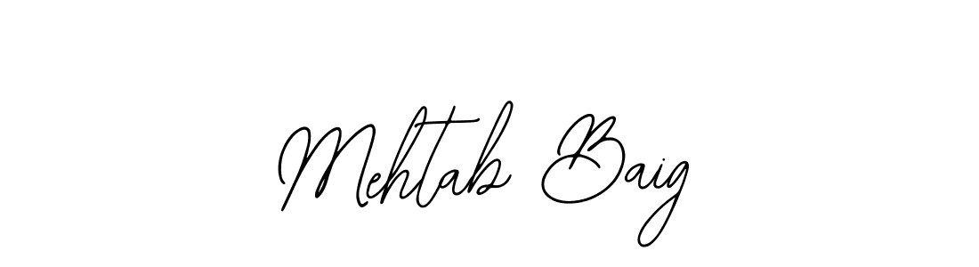 Make a short Mehtab Baig signature style. Manage your documents anywhere anytime using Bearetta-2O07w. Create and add eSignatures, submit forms, share and send files easily. Mehtab Baig signature style 12 images and pictures png