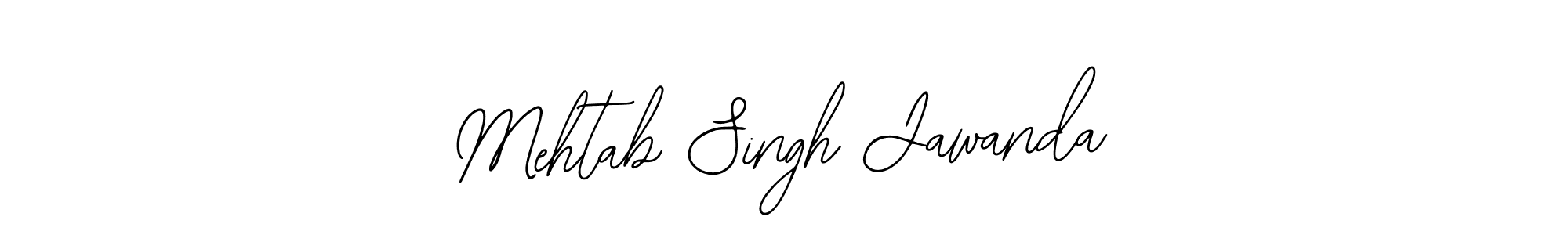 Make a short Mehtab Singh Jawanda signature style. Manage your documents anywhere anytime using Bearetta-2O07w. Create and add eSignatures, submit forms, share and send files easily. Mehtab Singh Jawanda signature style 12 images and pictures png