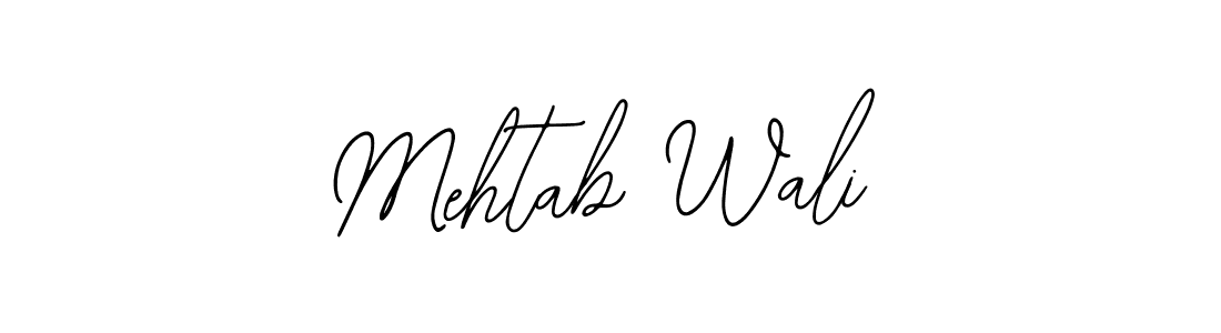 It looks lik you need a new signature style for name Mehtab Wali. Design unique handwritten (Bearetta-2O07w) signature with our free signature maker in just a few clicks. Mehtab Wali signature style 12 images and pictures png