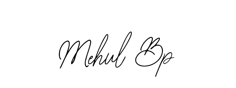 Design your own signature with our free online signature maker. With this signature software, you can create a handwritten (Bearetta-2O07w) signature for name Mehul Bp. Mehul Bp signature style 12 images and pictures png