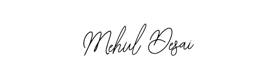 Similarly Bearetta-2O07w is the best handwritten signature design. Signature creator online .You can use it as an online autograph creator for name Mehul Desai. Mehul Desai signature style 12 images and pictures png