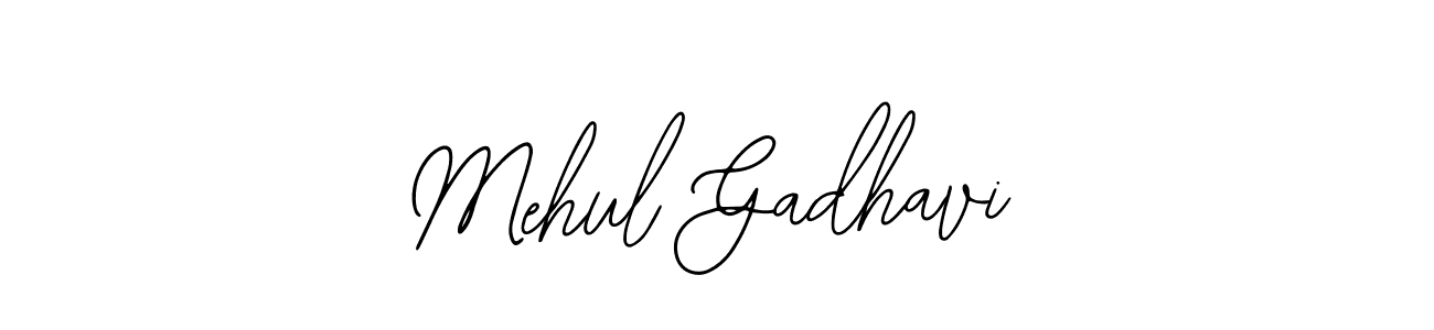 Design your own signature with our free online signature maker. With this signature software, you can create a handwritten (Bearetta-2O07w) signature for name Mehul Gadhavi. Mehul Gadhavi signature style 12 images and pictures png