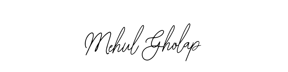 if you are searching for the best signature style for your name Mehul Gholap. so please give up your signature search. here we have designed multiple signature styles  using Bearetta-2O07w. Mehul Gholap signature style 12 images and pictures png