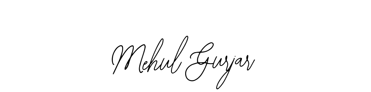 How to make Mehul Gurjar signature? Bearetta-2O07w is a professional autograph style. Create handwritten signature for Mehul Gurjar name. Mehul Gurjar signature style 12 images and pictures png