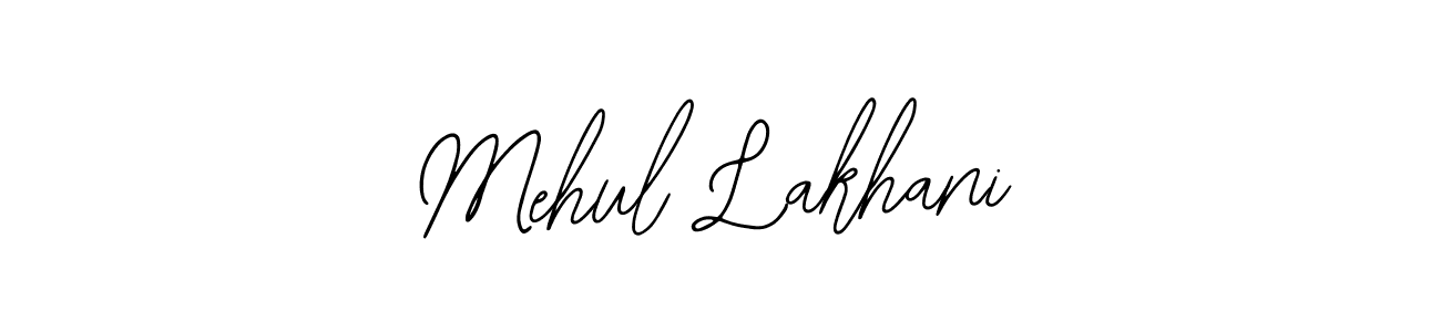 How to Draw Mehul Lakhani signature style? Bearetta-2O07w is a latest design signature styles for name Mehul Lakhani. Mehul Lakhani signature style 12 images and pictures png