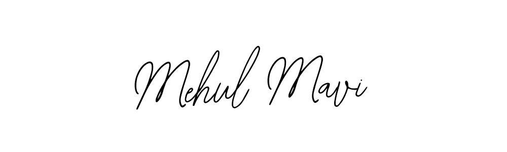 Also we have Mehul Mavi name is the best signature style. Create professional handwritten signature collection using Bearetta-2O07w autograph style. Mehul Mavi signature style 12 images and pictures png