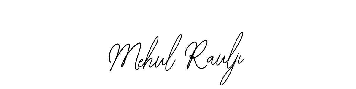 Similarly Bearetta-2O07w is the best handwritten signature design. Signature creator online .You can use it as an online autograph creator for name Mehul Raulji. Mehul Raulji signature style 12 images and pictures png