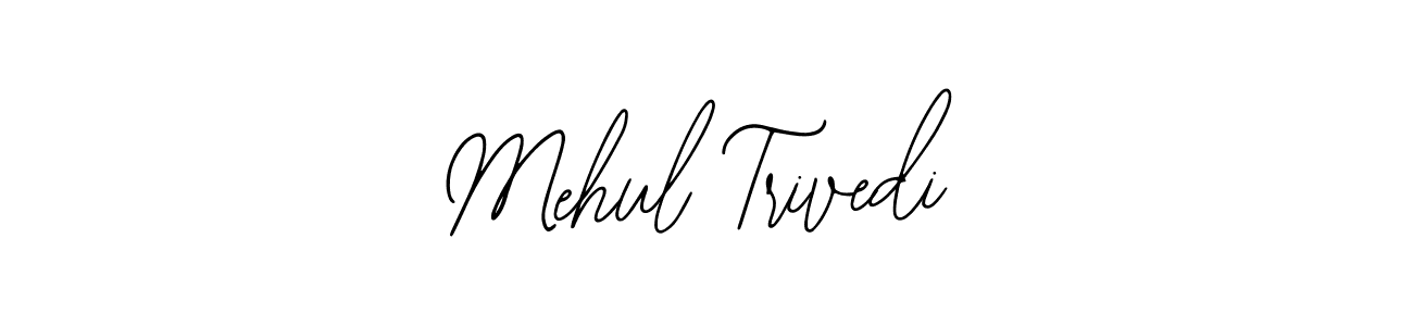 It looks lik you need a new signature style for name Mehul Trivedi. Design unique handwritten (Bearetta-2O07w) signature with our free signature maker in just a few clicks. Mehul Trivedi signature style 12 images and pictures png