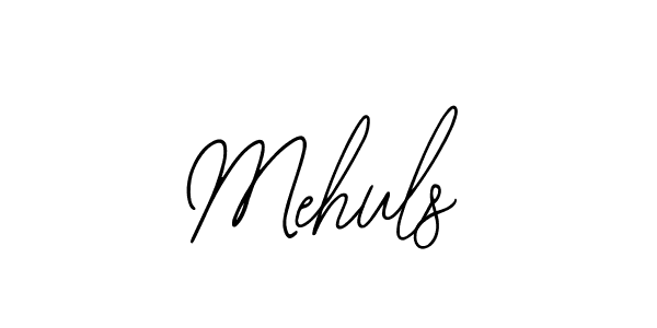 Design your own signature with our free online signature maker. With this signature software, you can create a handwritten (Bearetta-2O07w) signature for name Mehuls. Mehuls signature style 12 images and pictures png