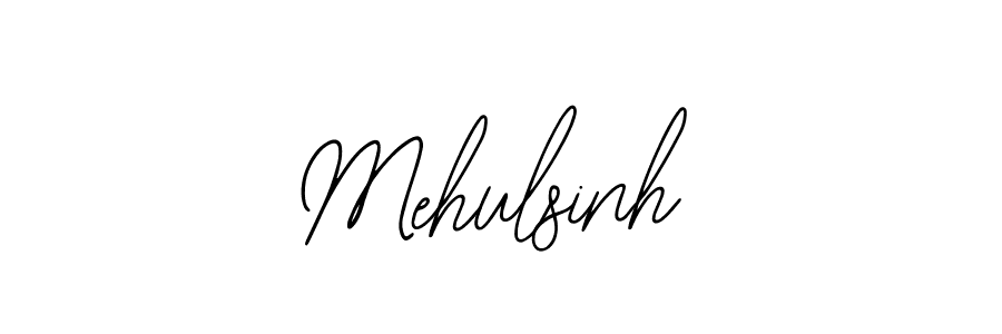 Also we have Mehulsinh name is the best signature style. Create professional handwritten signature collection using Bearetta-2O07w autograph style. Mehulsinh signature style 12 images and pictures png