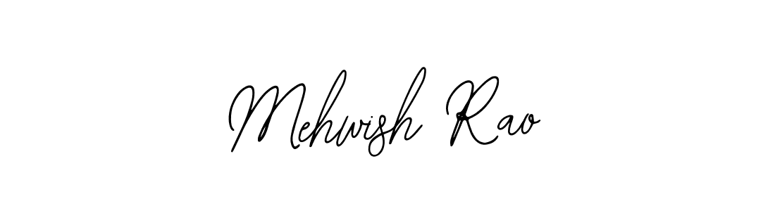 Mehwish Rao stylish signature style. Best Handwritten Sign (Bearetta-2O07w) for my name. Handwritten Signature Collection Ideas for my name Mehwish Rao. Mehwish Rao signature style 12 images and pictures png