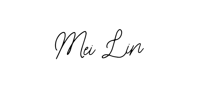 Use a signature maker to create a handwritten signature online. With this signature software, you can design (Bearetta-2O07w) your own signature for name Mei Lin. Mei Lin signature style 12 images and pictures png