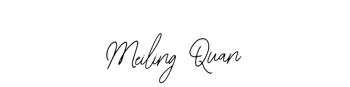 Similarly Bearetta-2O07w is the best handwritten signature design. Signature creator online .You can use it as an online autograph creator for name Meiling Quan. Meiling Quan signature style 12 images and pictures png