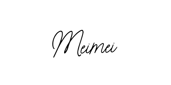 How to make Meimei signature? Bearetta-2O07w is a professional autograph style. Create handwritten signature for Meimei name. Meimei signature style 12 images and pictures png