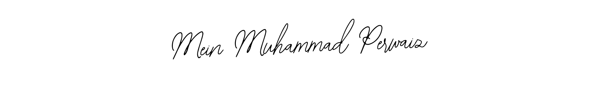 This is the best signature style for the Mein Muhammad Perwaiz name. Also you like these signature font (Bearetta-2O07w). Mix name signature. Mein Muhammad Perwaiz signature style 12 images and pictures png