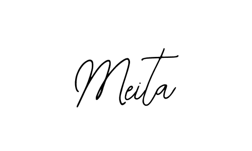 How to make Meita signature? Bearetta-2O07w is a professional autograph style. Create handwritten signature for Meita name. Meita signature style 12 images and pictures png