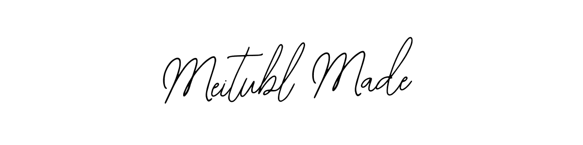 How to make Meitubl Made name signature. Use Bearetta-2O07w style for creating short signs online. This is the latest handwritten sign. Meitubl Made signature style 12 images and pictures png