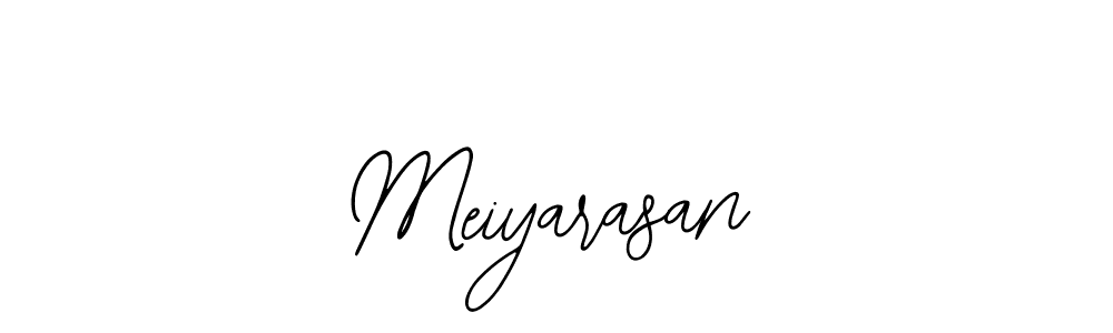 if you are searching for the best signature style for your name Meiyarasan. so please give up your signature search. here we have designed multiple signature styles  using Bearetta-2O07w. Meiyarasan signature style 12 images and pictures png