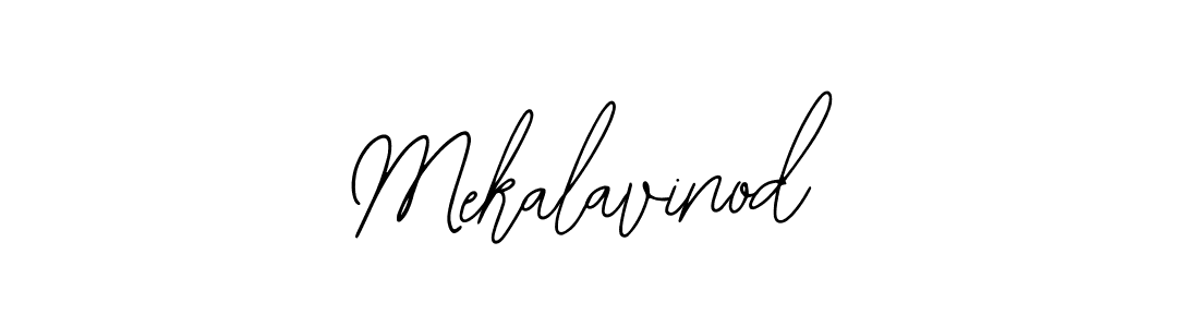 Create a beautiful signature design for name Mekalavinod. With this signature (Bearetta-2O07w) fonts, you can make a handwritten signature for free. Mekalavinod signature style 12 images and pictures png