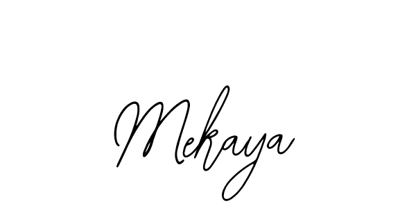 Mekaya stylish signature style. Best Handwritten Sign (Bearetta-2O07w) for my name. Handwritten Signature Collection Ideas for my name Mekaya. Mekaya signature style 12 images and pictures png