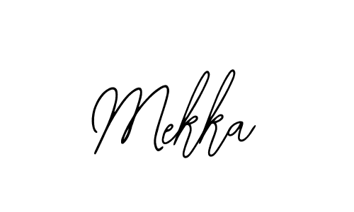 Also we have Mekka name is the best signature style. Create professional handwritten signature collection using Bearetta-2O07w autograph style. Mekka signature style 12 images and pictures png