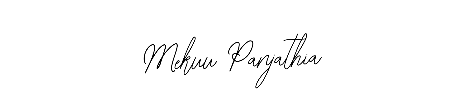 Bearetta-2O07w is a professional signature style that is perfect for those who want to add a touch of class to their signature. It is also a great choice for those who want to make their signature more unique. Get Mekuu Panjathia name to fancy signature for free. Mekuu Panjathia signature style 12 images and pictures png