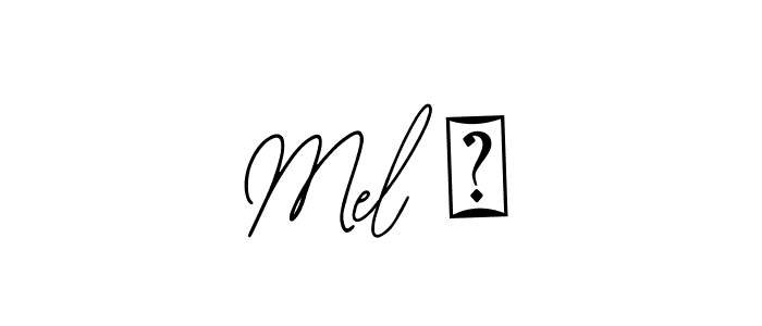 Also we have Mel ❤ name is the best signature style. Create professional handwritten signature collection using Bearetta-2O07w autograph style. Mel ❤ signature style 12 images and pictures png