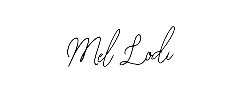 Use a signature maker to create a handwritten signature online. With this signature software, you can design (Bearetta-2O07w) your own signature for name Mel Lodi. Mel Lodi signature style 12 images and pictures png