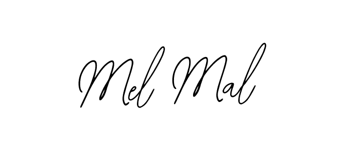 How to Draw Mel Mal signature style? Bearetta-2O07w is a latest design signature styles for name Mel Mal. Mel Mal signature style 12 images and pictures png