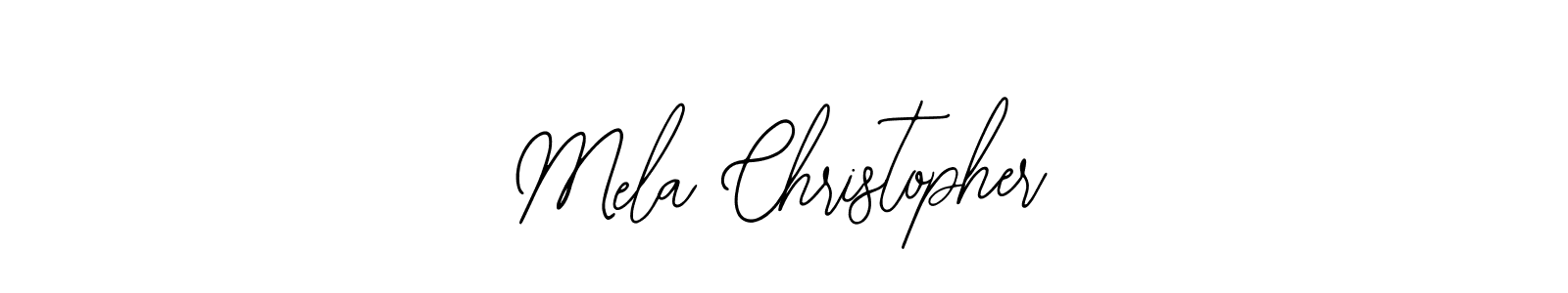 Best and Professional Signature Style for Mela Christopher. Bearetta-2O07w Best Signature Style Collection. Mela Christopher signature style 12 images and pictures png