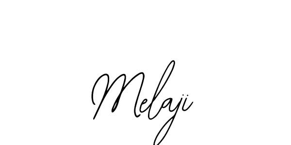 Design your own signature with our free online signature maker. With this signature software, you can create a handwritten (Bearetta-2O07w) signature for name Melaji. Melaji signature style 12 images and pictures png