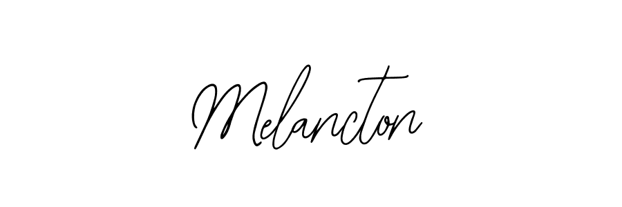 Create a beautiful signature design for name Melancton. With this signature (Bearetta-2O07w) fonts, you can make a handwritten signature for free. Melancton signature style 12 images and pictures png