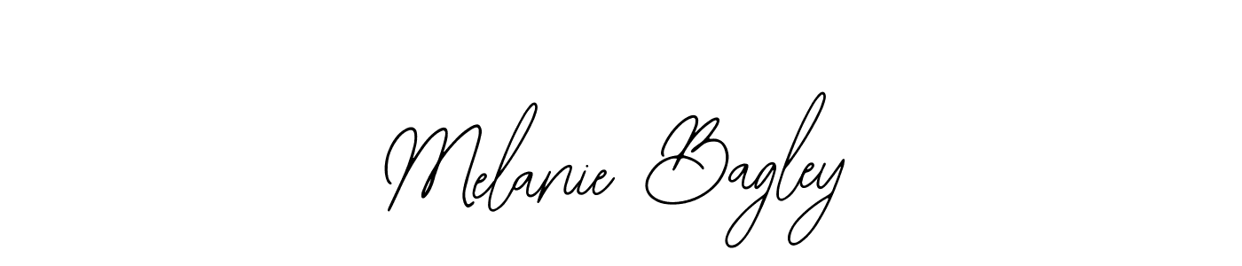 How to make Melanie Bagley name signature. Use Bearetta-2O07w style for creating short signs online. This is the latest handwritten sign. Melanie Bagley signature style 12 images and pictures png