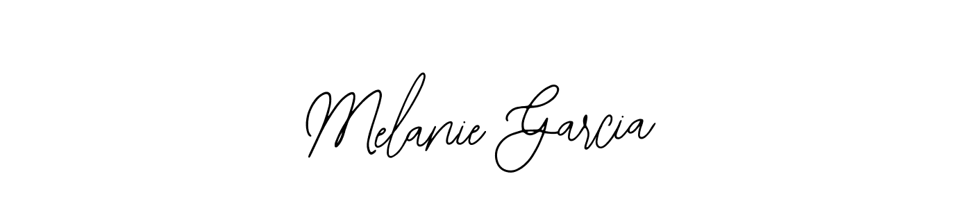 How to make Melanie Garcia name signature. Use Bearetta-2O07w style for creating short signs online. This is the latest handwritten sign. Melanie Garcia signature style 12 images and pictures png
