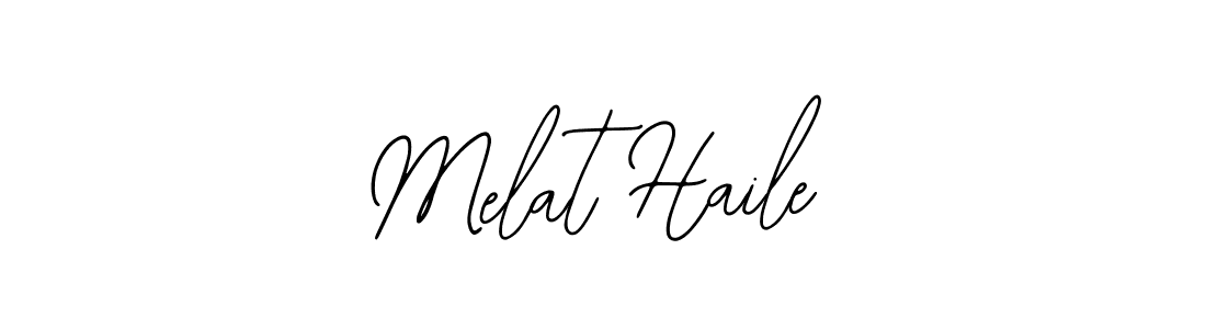 Design your own signature with our free online signature maker. With this signature software, you can create a handwritten (Bearetta-2O07w) signature for name Melat Haile. Melat Haile signature style 12 images and pictures png