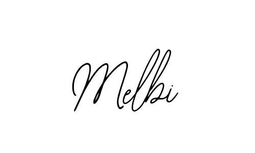 The best way (Bearetta-2O07w) to make a short signature is to pick only two or three words in your name. The name Melbi include a total of six letters. For converting this name. Melbi signature style 12 images and pictures png