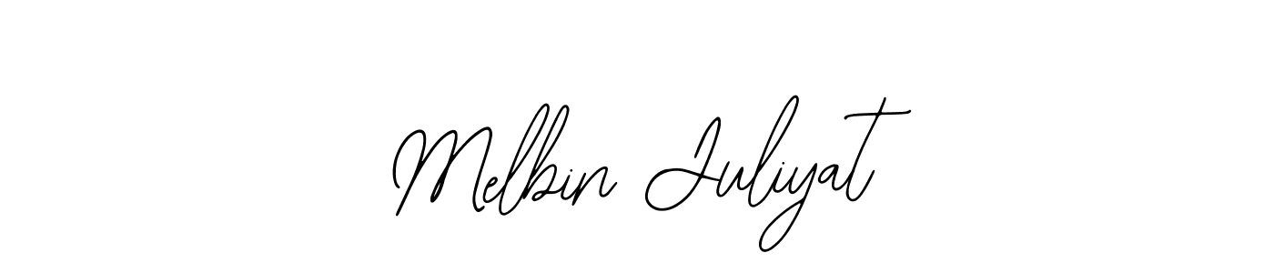 Create a beautiful signature design for name Melbin Juliyat. With this signature (Bearetta-2O07w) fonts, you can make a handwritten signature for free. Melbin Juliyat signature style 12 images and pictures png