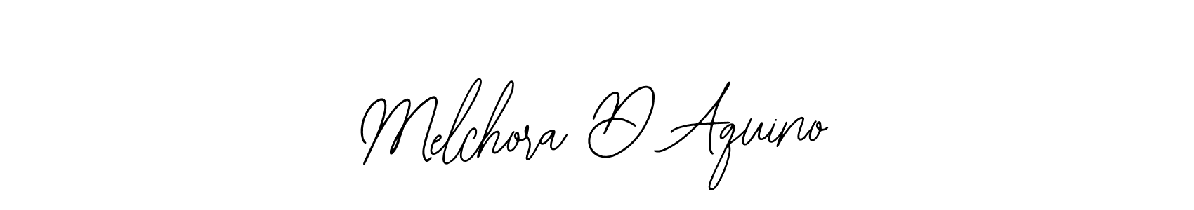 Use a signature maker to create a handwritten signature online. With this signature software, you can design (Bearetta-2O07w) your own signature for name Melchora D Aquino. Melchora D Aquino signature style 12 images and pictures png