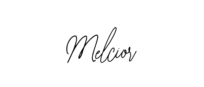The best way (Bearetta-2O07w) to make a short signature is to pick only two or three words in your name. The name Melcior include a total of six letters. For converting this name. Melcior signature style 12 images and pictures png