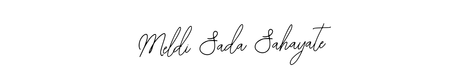 Make a beautiful signature design for name Meldi Sada Sahayate. With this signature (Bearetta-2O07w) style, you can create a handwritten signature for free. Meldi Sada Sahayate signature style 12 images and pictures png
