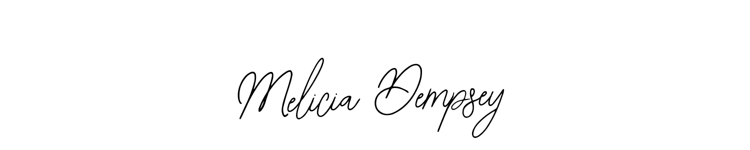 The best way (Bearetta-2O07w) to make a short signature is to pick only two or three words in your name. The name Melicia Dempsey include a total of six letters. For converting this name. Melicia Dempsey signature style 12 images and pictures png