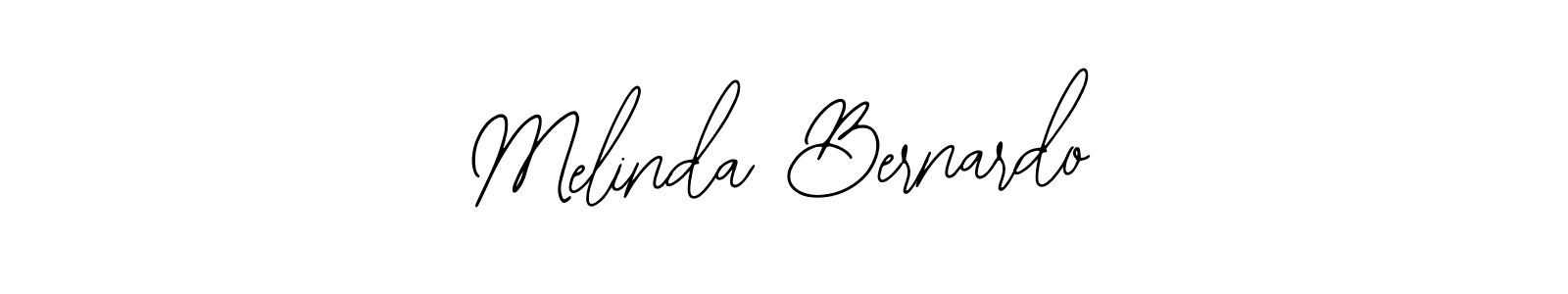 The best way (Bearetta-2O07w) to make a short signature is to pick only two or three words in your name. The name Melinda Bernardo include a total of six letters. For converting this name. Melinda Bernardo signature style 12 images and pictures png