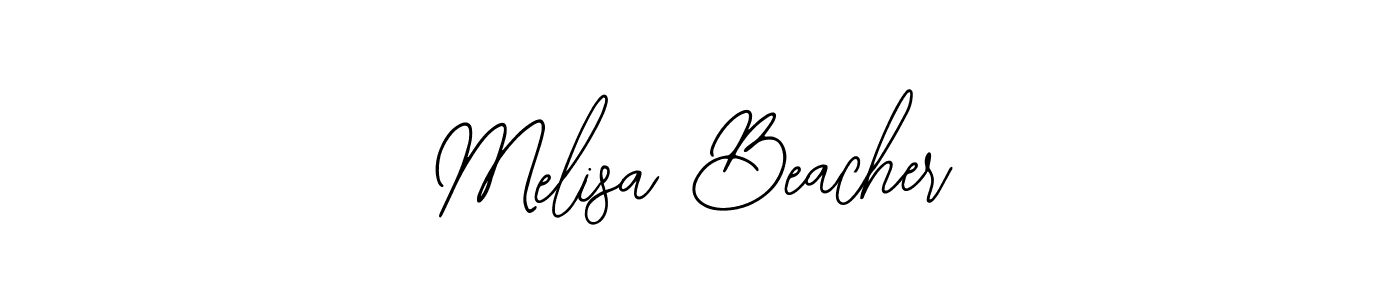 if you are searching for the best signature style for your name Melisa Beacher. so please give up your signature search. here we have designed multiple signature styles  using Bearetta-2O07w. Melisa Beacher signature style 12 images and pictures png