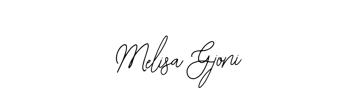 Design your own signature with our free online signature maker. With this signature software, you can create a handwritten (Bearetta-2O07w) signature for name Melisa Gjoni. Melisa Gjoni signature style 12 images and pictures png