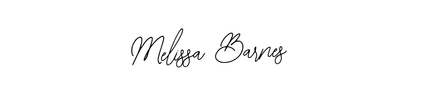 The best way (Bearetta-2O07w) to make a short signature is to pick only two or three words in your name. The name Melissa Barnes include a total of six letters. For converting this name. Melissa Barnes signature style 12 images and pictures png