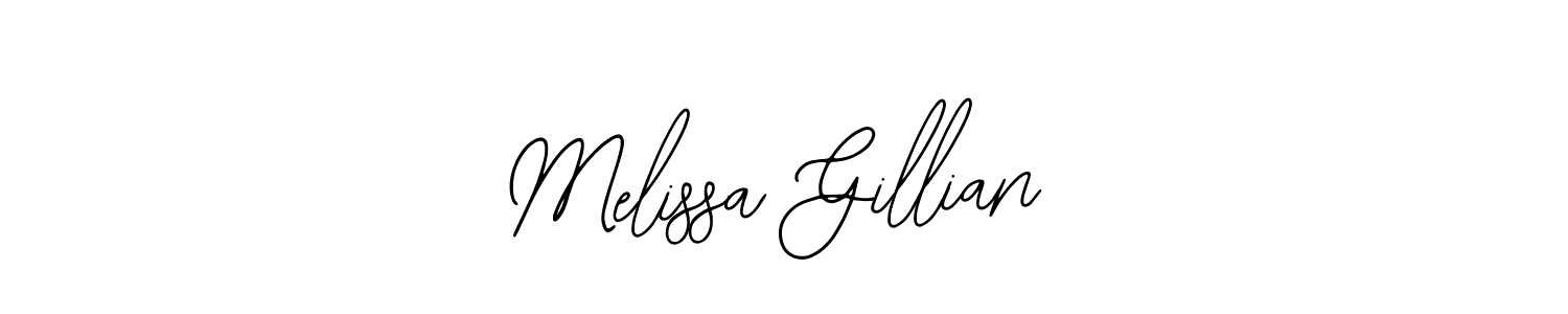 How to make Melissa Gillian name signature. Use Bearetta-2O07w style for creating short signs online. This is the latest handwritten sign. Melissa Gillian signature style 12 images and pictures png