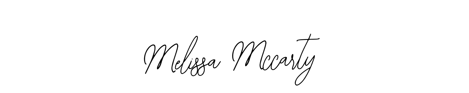 How to make Melissa Mccarty name signature. Use Bearetta-2O07w style for creating short signs online. This is the latest handwritten sign. Melissa Mccarty signature style 12 images and pictures png