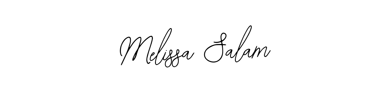 Melissa Salam stylish signature style. Best Handwritten Sign (Bearetta-2O07w) for my name. Handwritten Signature Collection Ideas for my name Melissa Salam. Melissa Salam signature style 12 images and pictures png